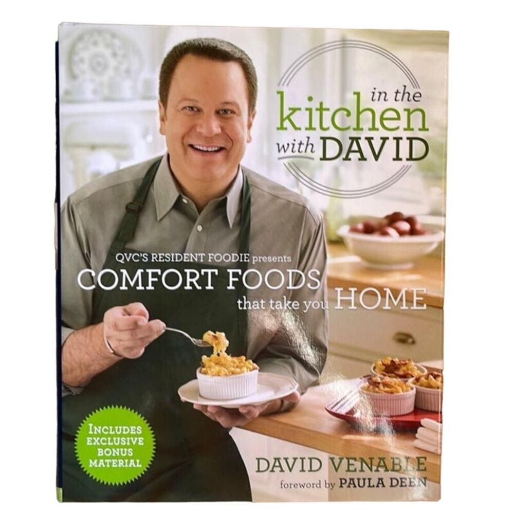 In the Kitchen With David QVC Comfort Foods That Take You Home Cookbook NEW